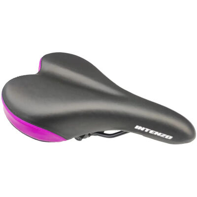 фото - Седло Intenzo AVY-6753 черный/розовый (6753-black-pink)