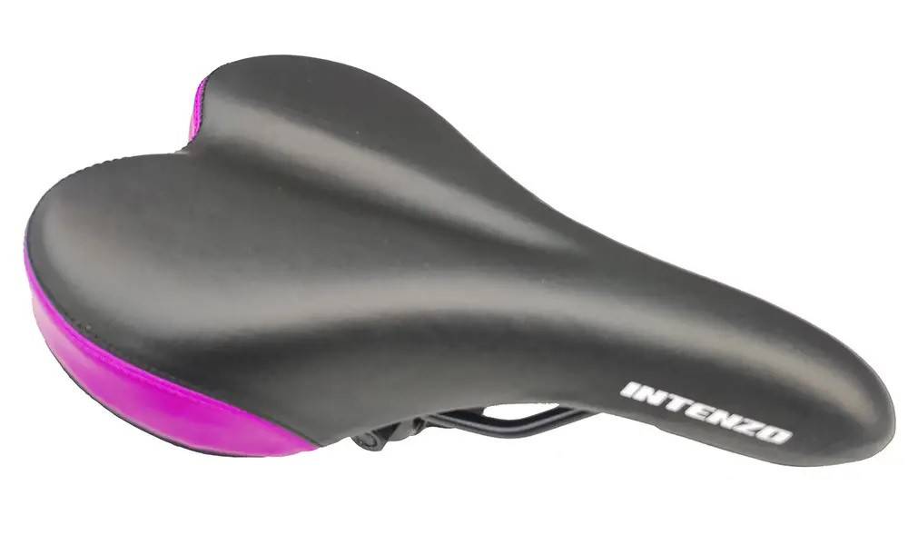 Седло Intenzo AVY-6753 черный/розовый (6753-black-pink)