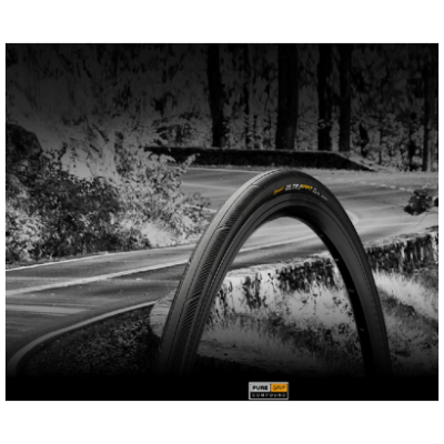 фото - Покришка Continental Ultra Sport III 28″ | 700 x 23C чорна/синя, складана skin