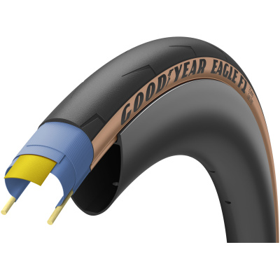 фото - Покришка 700×32 (32-622) GoodYear EAGLE F1 Tubeless Complete, Blk/Tan