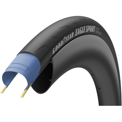 фото - Покришка 700x28C (28-622) GoodYear EAGLE Sport tube type, folding, black, 60tpi