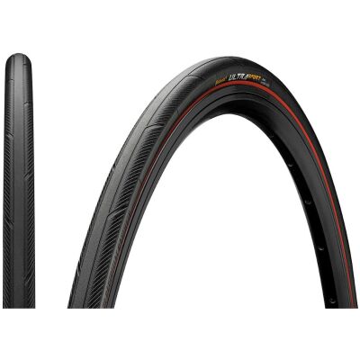 Покришка Continental Ultra Sport III 28" | 700 x 23C чорна/синя, складана skin
