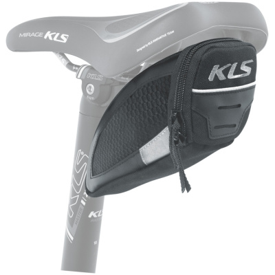 фото - Сумка підсідельна KLS Challanger T-system M (0.5 л) чорний