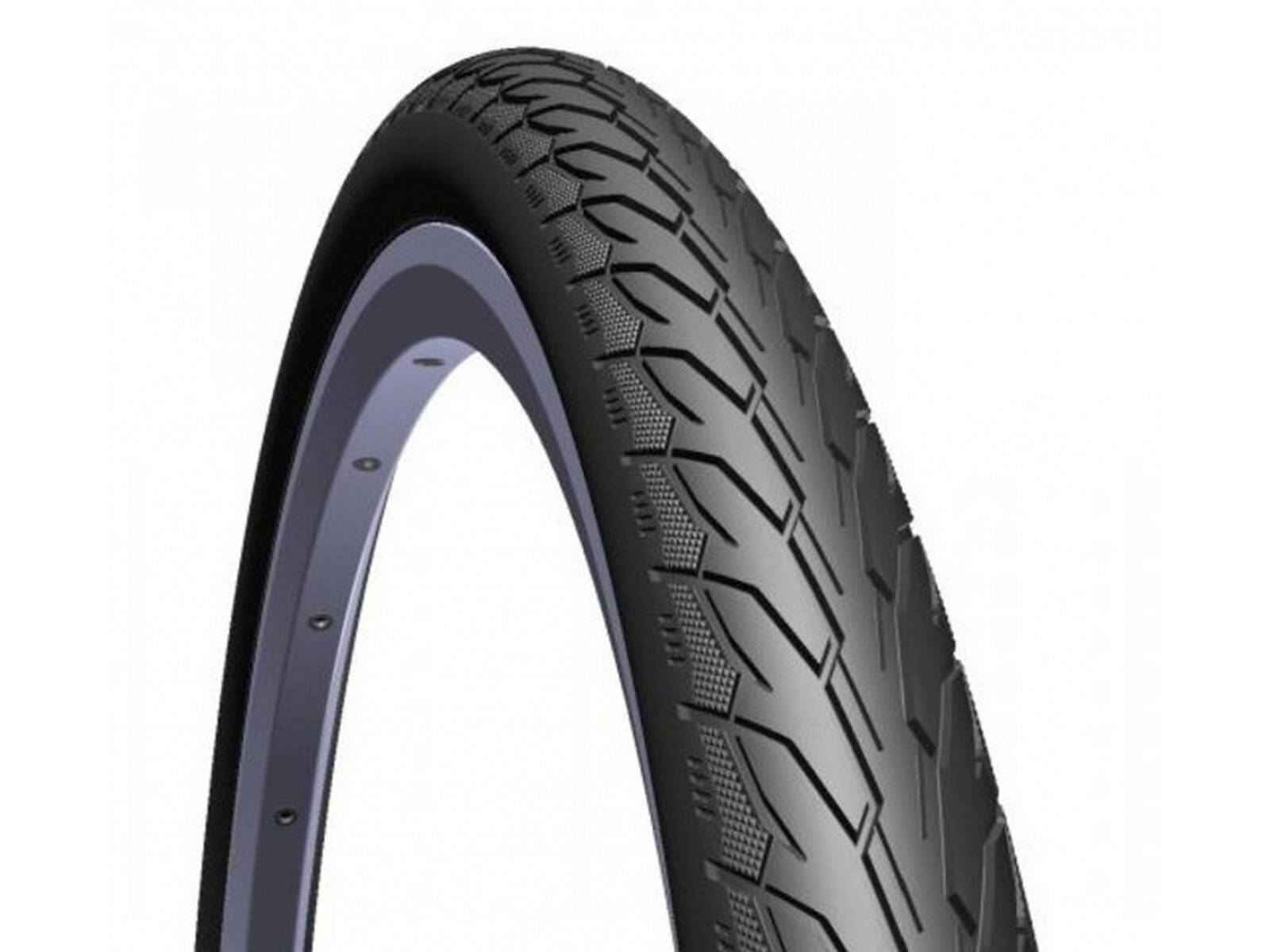 Покришка Rubena&Mitas FLASH 28" x 1.75" (47-622) чорна CITY TREKKING