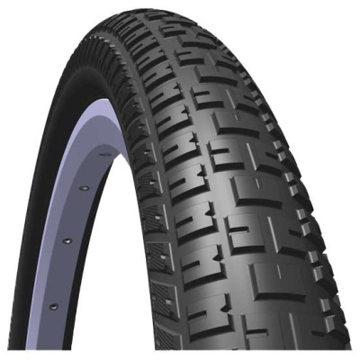 фото - Покрышка Rubena&Mitas DEFENDER 26" x 2.35" (60-559) черная MTB