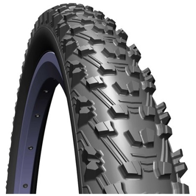 фото - Покрышка Rubena&Mitas CHARYBDIS 26" x 2.00" (52-559) черная MTB