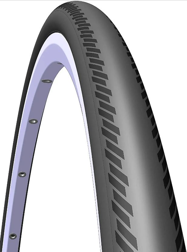 Фото Покришка Rubena&Mitas ARROW 700 x 28"C (28"-622) чорна ROAD & GRAVEL TEXTRA SMC