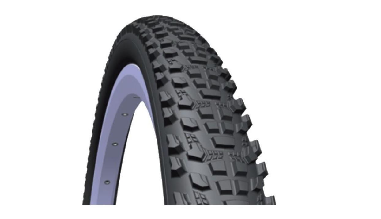 Фото Покришка Rubena&Mitas OCELOT 27.5" x 2.10" (54-584) чорна MTB