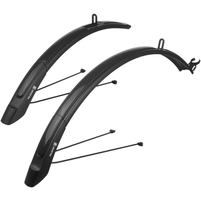 фото - Комплект крыльев POLISPORT Expander City 26"/28" (46 мм) MTB/CITY/TRECKING черный