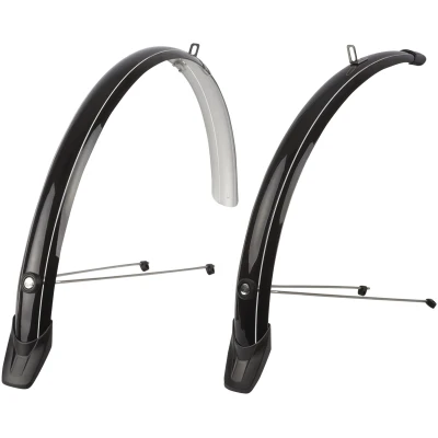 фото - Комплект крыльев POLISPORT Towny 28" (46 мм) CITY/TRECKING черный