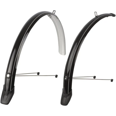 фото - Комплект крыльев POLISPORT Towny 28" (51 мм) CITY/TRECKING черный