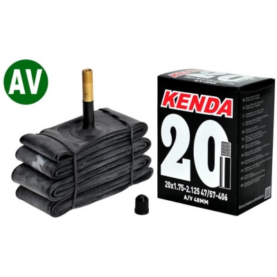 фото - Камера Kenda 20×1.75 / 2.125 A / V 48 мм. (O-D-0066)