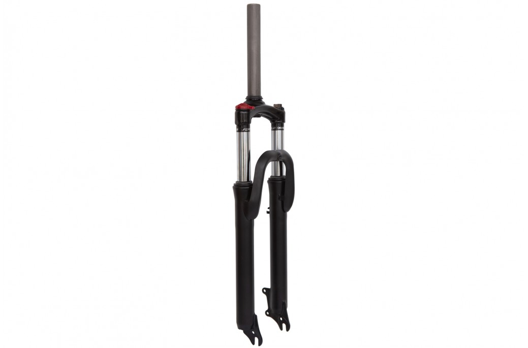 Вилка 27.5" ST 1-1/8" AM с лок. disc шток-196мм черный (м) со стальной короной (черный (м))