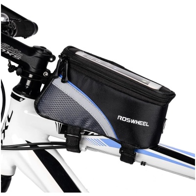фото - Сумка під смартфон Roswheel BAO-012XL на раму, чорний/сірий