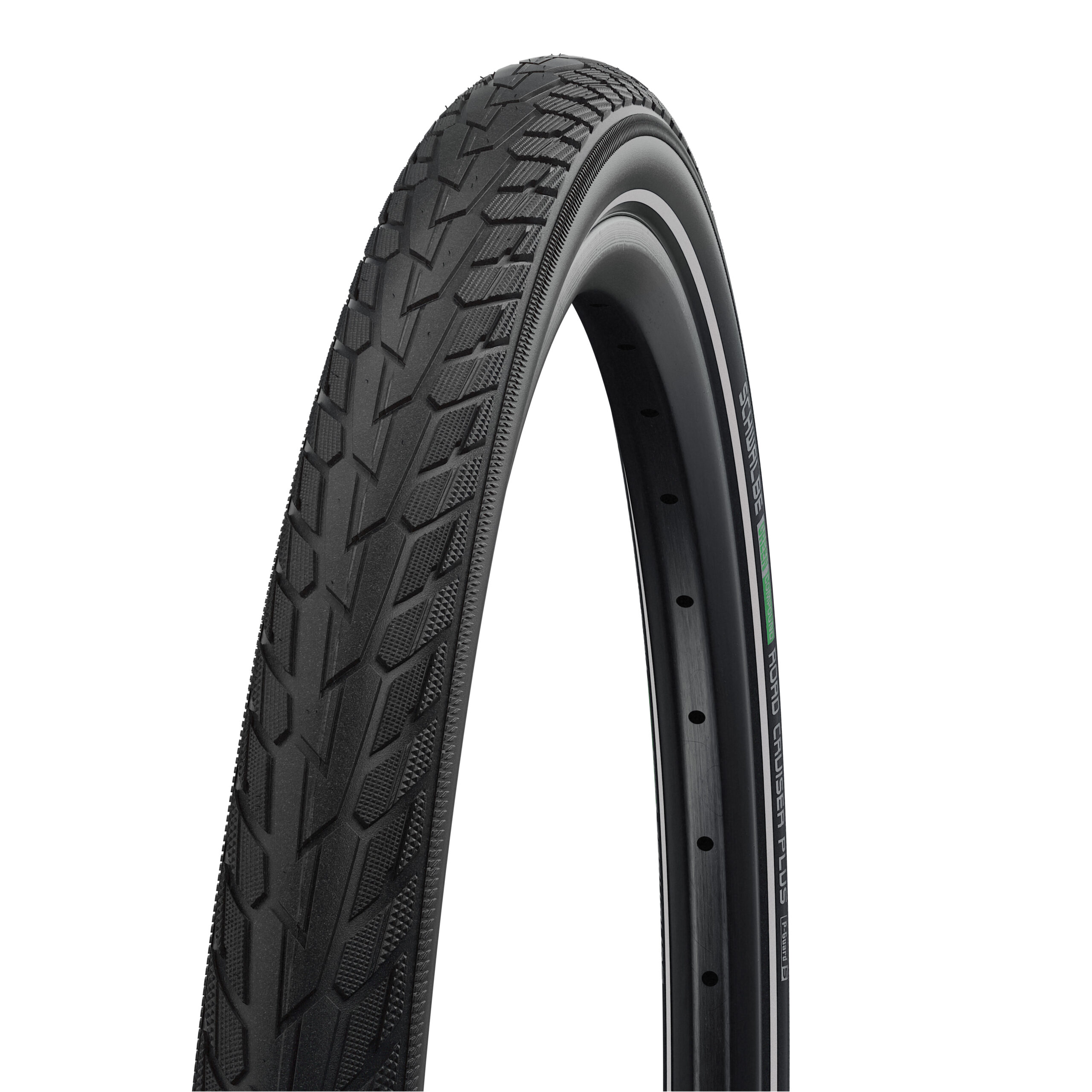 Покришка 26x1.75 (47-559) Schwalbe ROAD CRUISER PLUS PunctureGuard, TwinSkin B/B+RT HS484 GREEN 50EPI