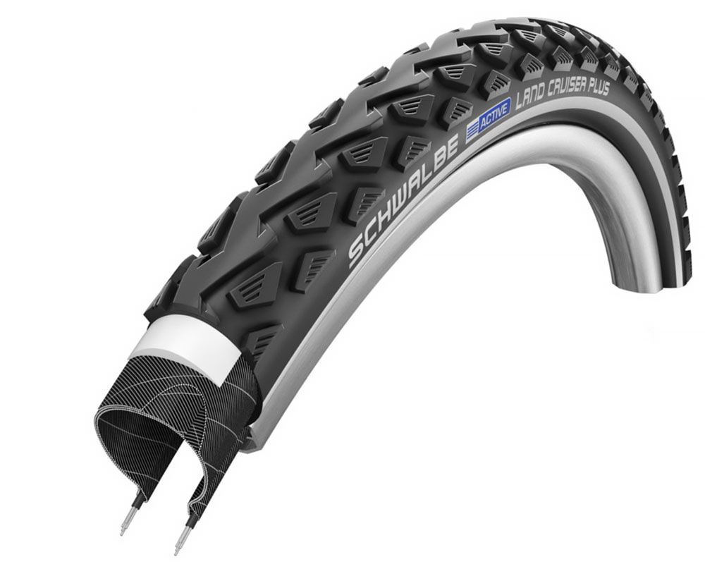 Фото Покрышка 24×2.00 (50-507) Schwalbe LAND CRUISER PLUS  B/B+RT HS450 SBC 50EPI