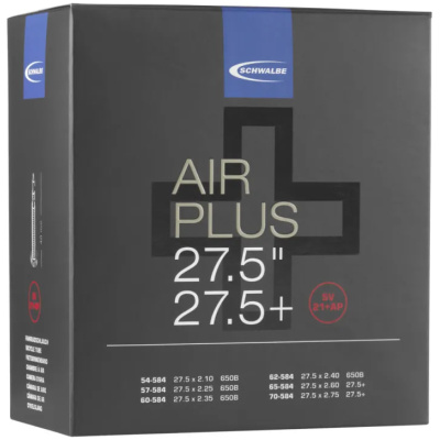 фото - Камера 27.5" x 2.80" (54/70-584) Schwalbe AV21+AP AIR PLUS IB AGV 40mm