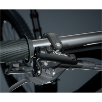 фото - Гальма диск. гідравл. SHIMANO DEORE BR-M6100 пер.850/зад.1450мм комплект без роторів