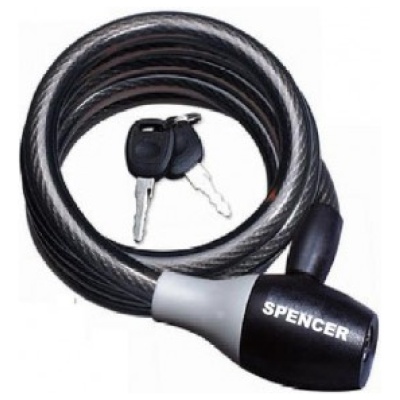 фото - Замок Spencer ZS7321 під ключ 8х1200мм чорний