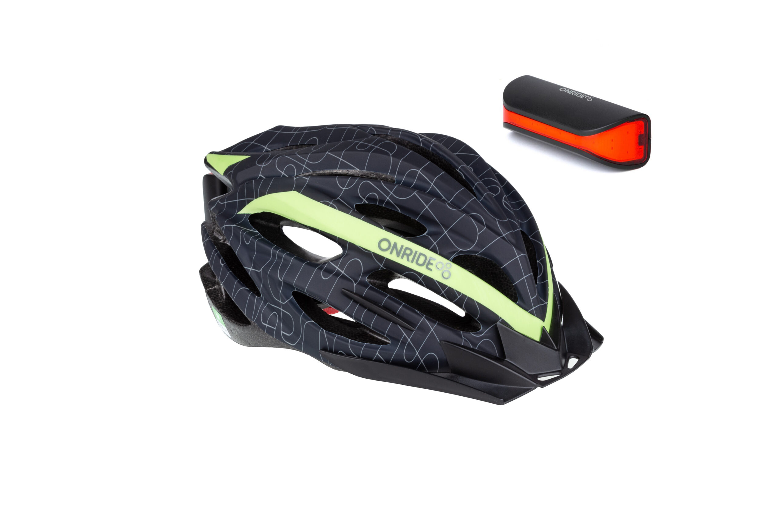 Шолом ONRIDE Grip + Мигалка ONRIDE Slit