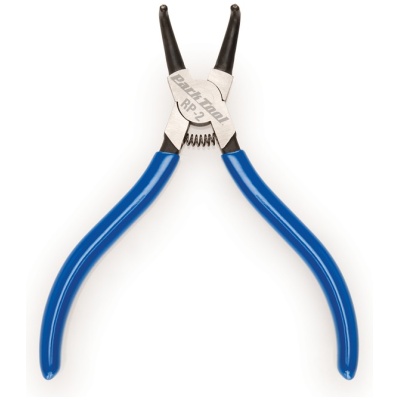 фото - Щипцы Park Tool RP-2 для снятия сторорных колец, изогнутые, внутренние 1,3мм