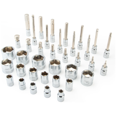 фото - Набор инструмента Park Tool SBS-3 биты и торцевые головки 3/8", 37шт.