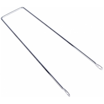 фото - Стійка під кошик 370мм silver на вісь (CP)