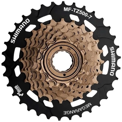 фото - Тріскачка Shimano MF-TZ500 Megarange 7sp