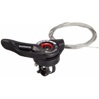 фото - Манетка Shimano SL-TZ500 права 6шв. чорний