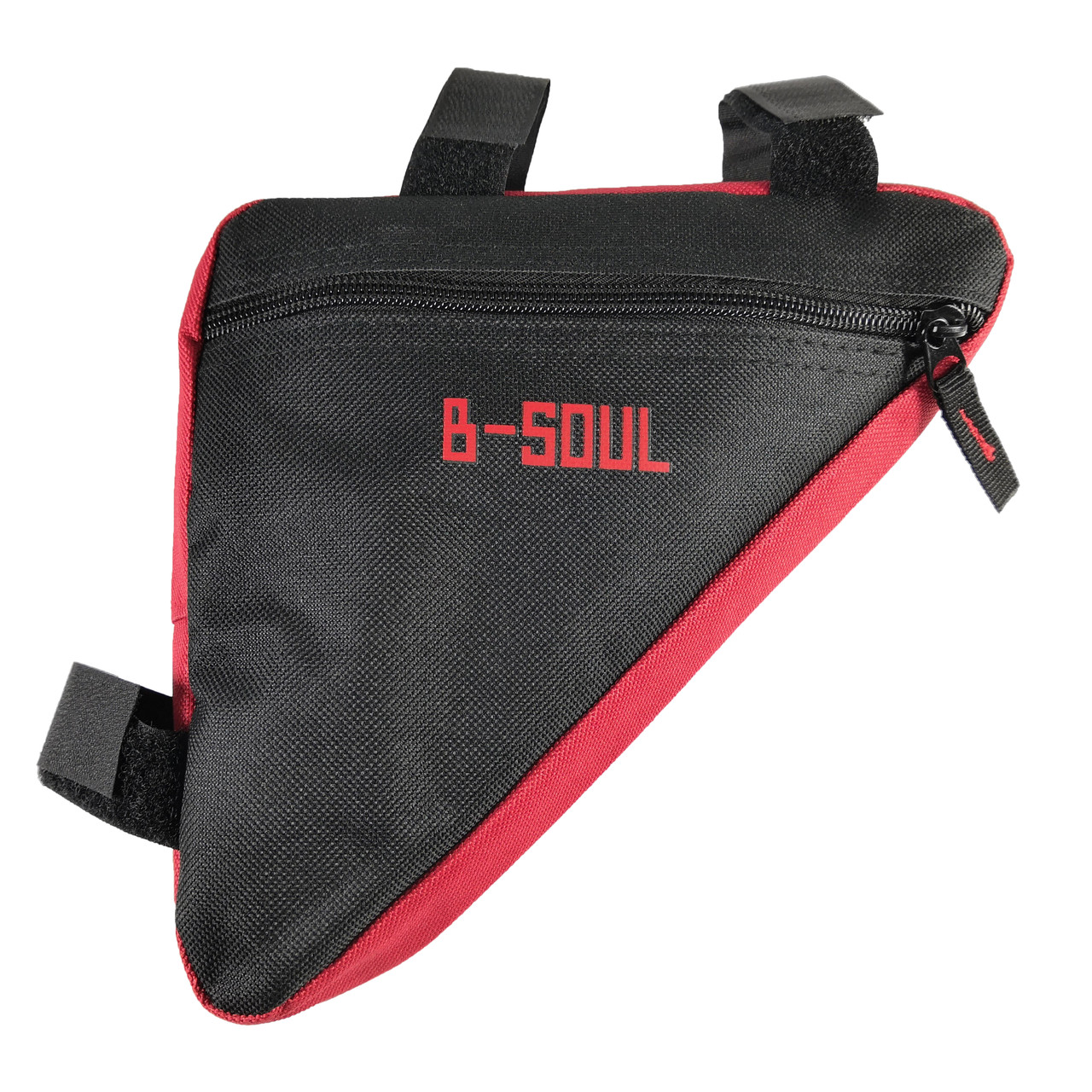 Фото Сумка под раму угловая B-Soul черный/красный