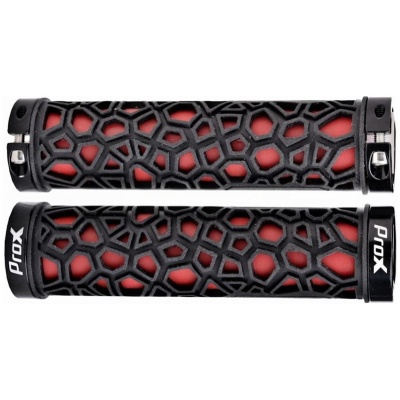 фото - Грипси ProX GP-53 130mm чорний з червоним, Lock