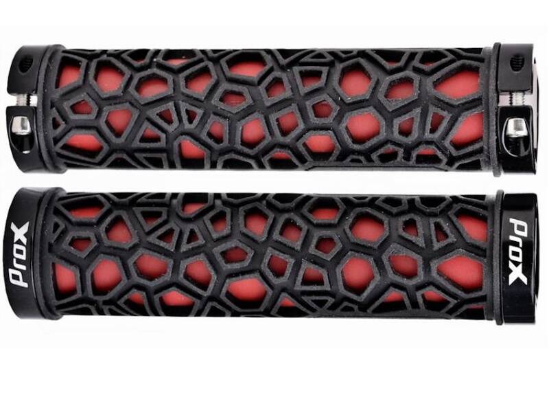 Грипси ProX GP-53 130mm чорний з червоним, Lock