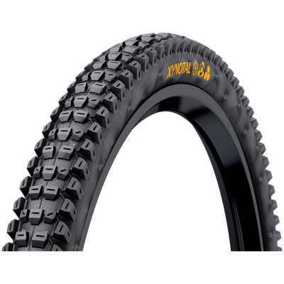 фото - Покрышка бескамерная Continental Xynotal 27.5 x 2.4 Soft Enduro чёрная складная TR