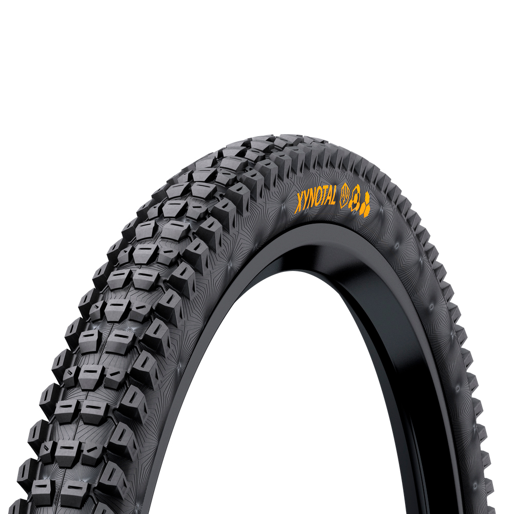 Фото Покрышка бескамерная Continental Xynotal 27.5 x 2.4 Soft Enduro чёрная складная TR