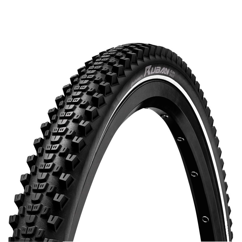 Фото Покрышка Continental Ruban 27.5 x 2.10 черная не складная skin SL