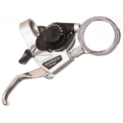 фото - Моноблок правый Shimano ST-EF28 8 шв, серый
