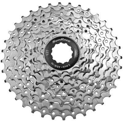 фото - Касета інд. 9-k 11-36T SUN RACE M90 MTB, Zinc