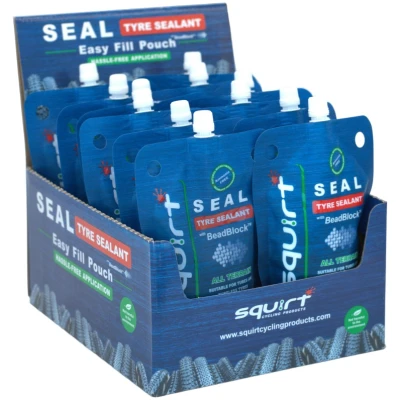 фото - Герметик Squirt SEAL BeadBlock® 120 мл з гранулами (тюбик) 12 шт / коробка