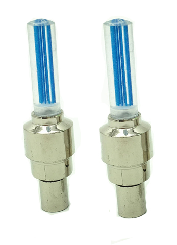 Фото Колпачок светодиодный на золотник, синий DN 817 2 шт. (817-blue)