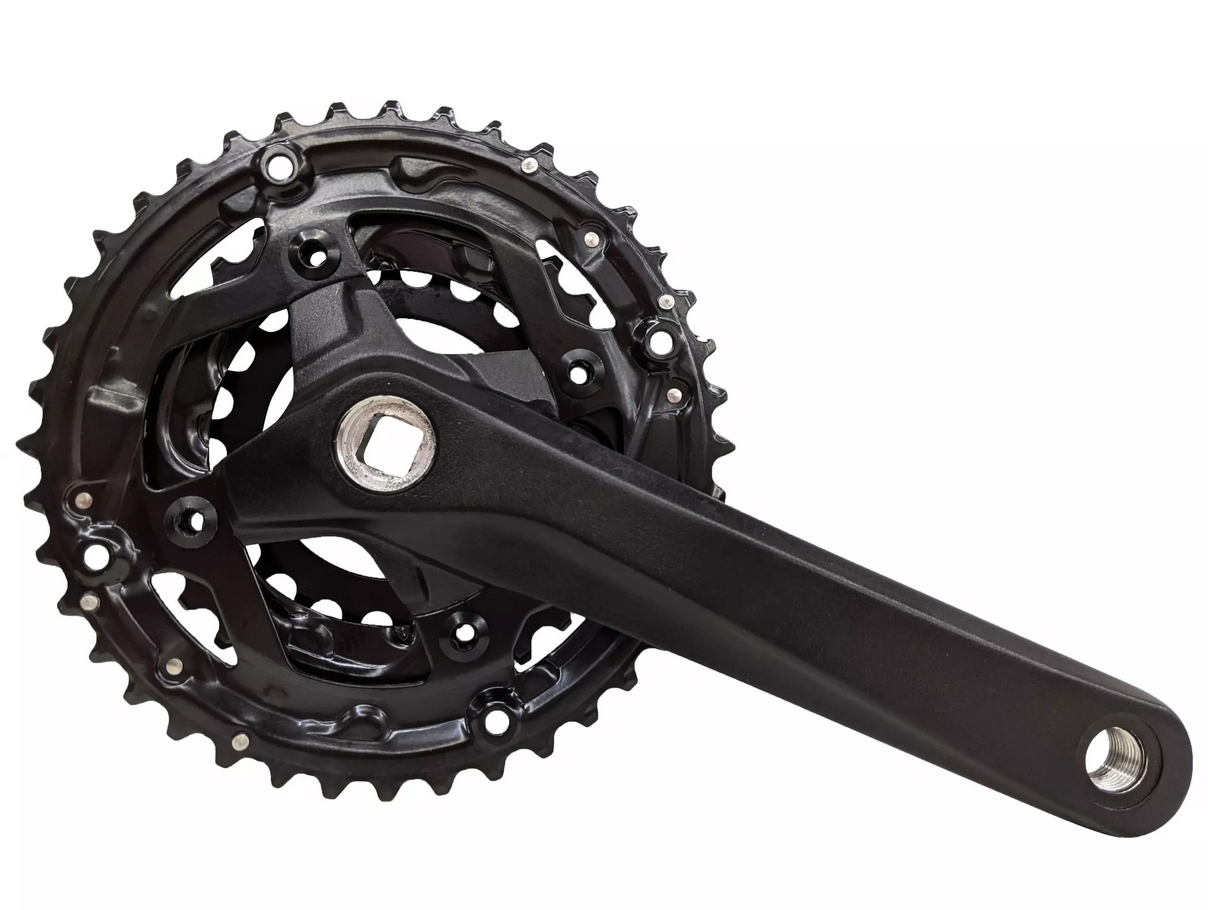 Комплект шатунів PROWHEEL SUOLO-901 (9S) 170mm, 22/30/40T black