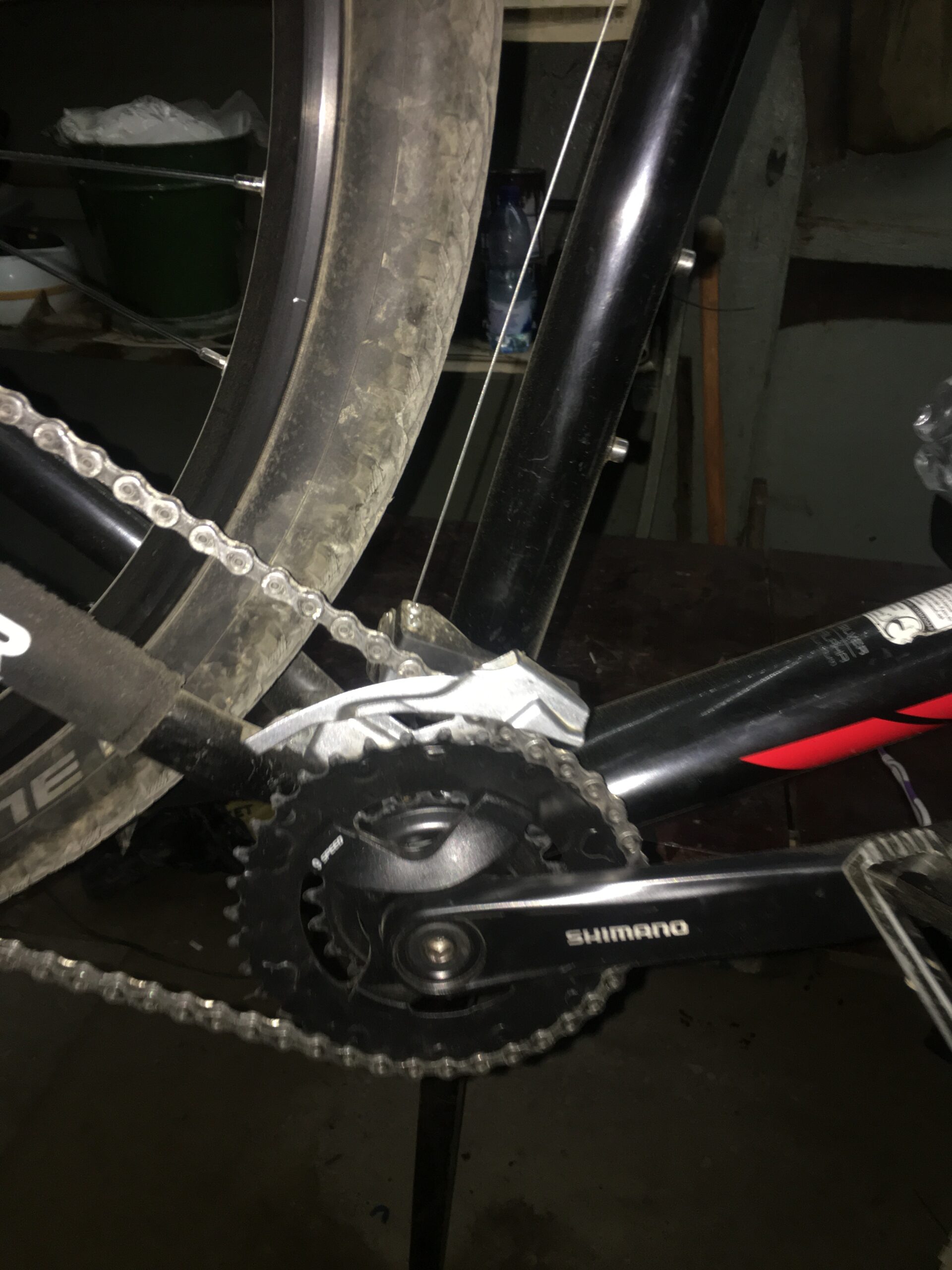 Шатун SHIMANO FC-МТ101-2, 175ММ, 36Х22Т photo review