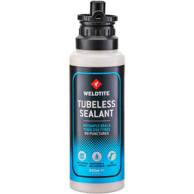 фото - Герметик Weldtite 03063 TUBELESS TYRE SEALANT, для бескамерных шин, латексный, 240мл
