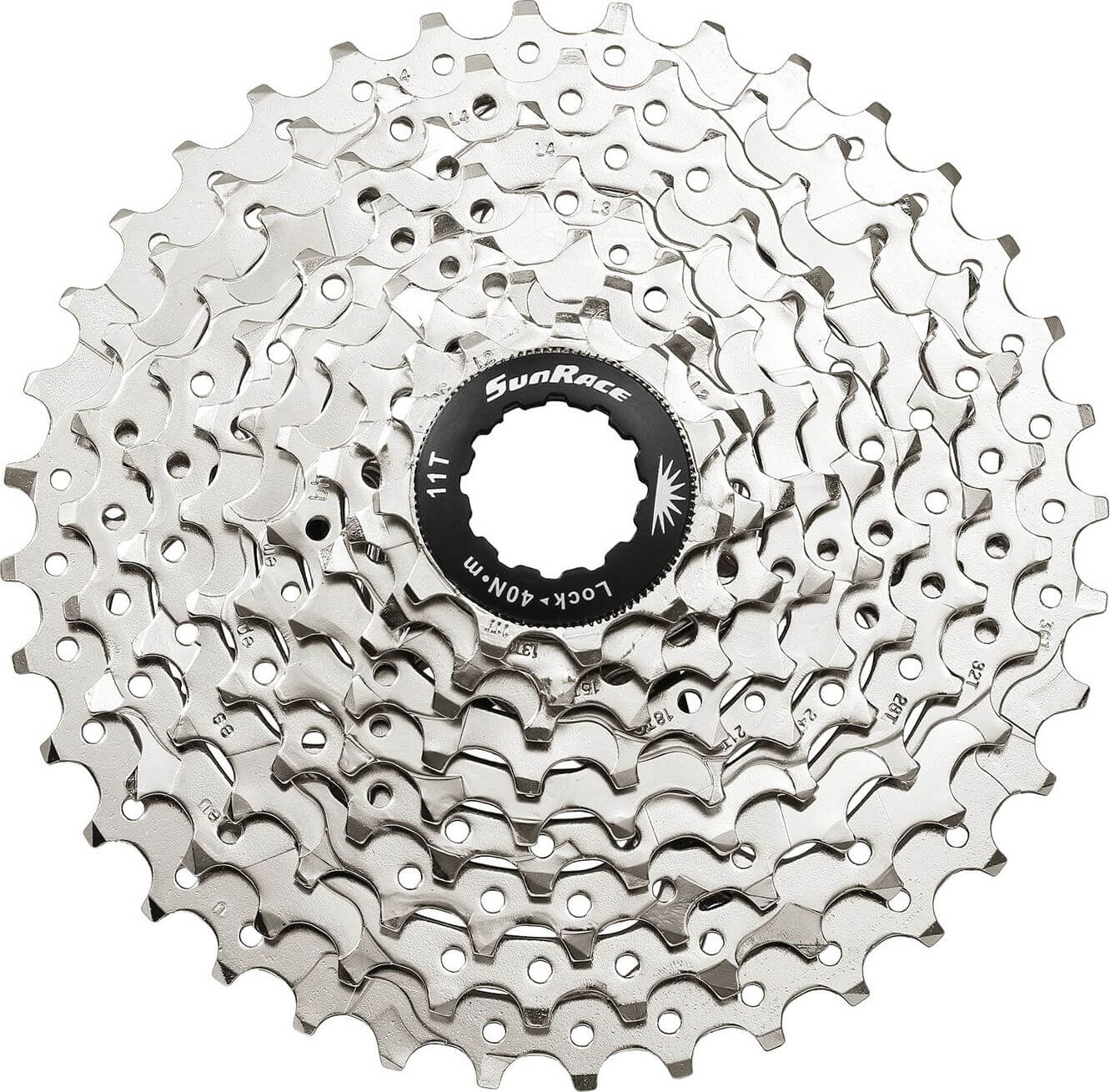 Касета інд. 9-k 11-40T SUN RACE MTB M980 Nickel