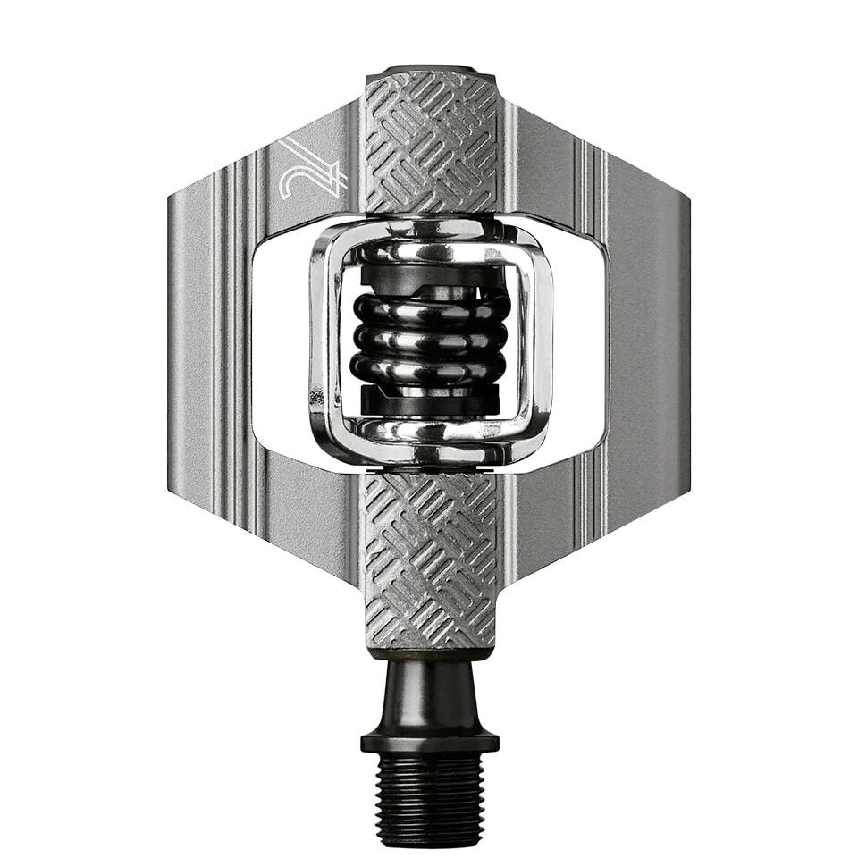 Педаль Crankbrothers CANDY 2, тёмно-серая/черная пружина