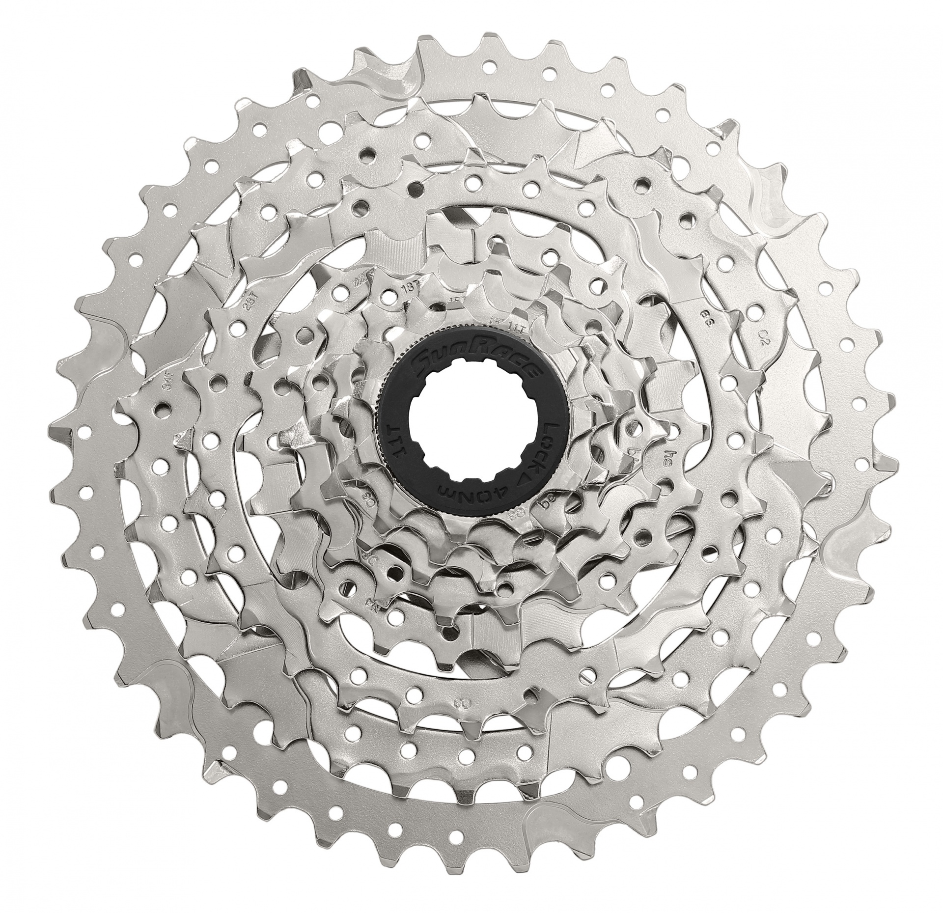 Касета інд. 8-k 11-40T SUN RACE M680 MTB, Nickel
