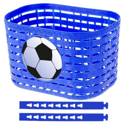 фото - Кошик передній 12" пластик, синій (A-PZ-0678)