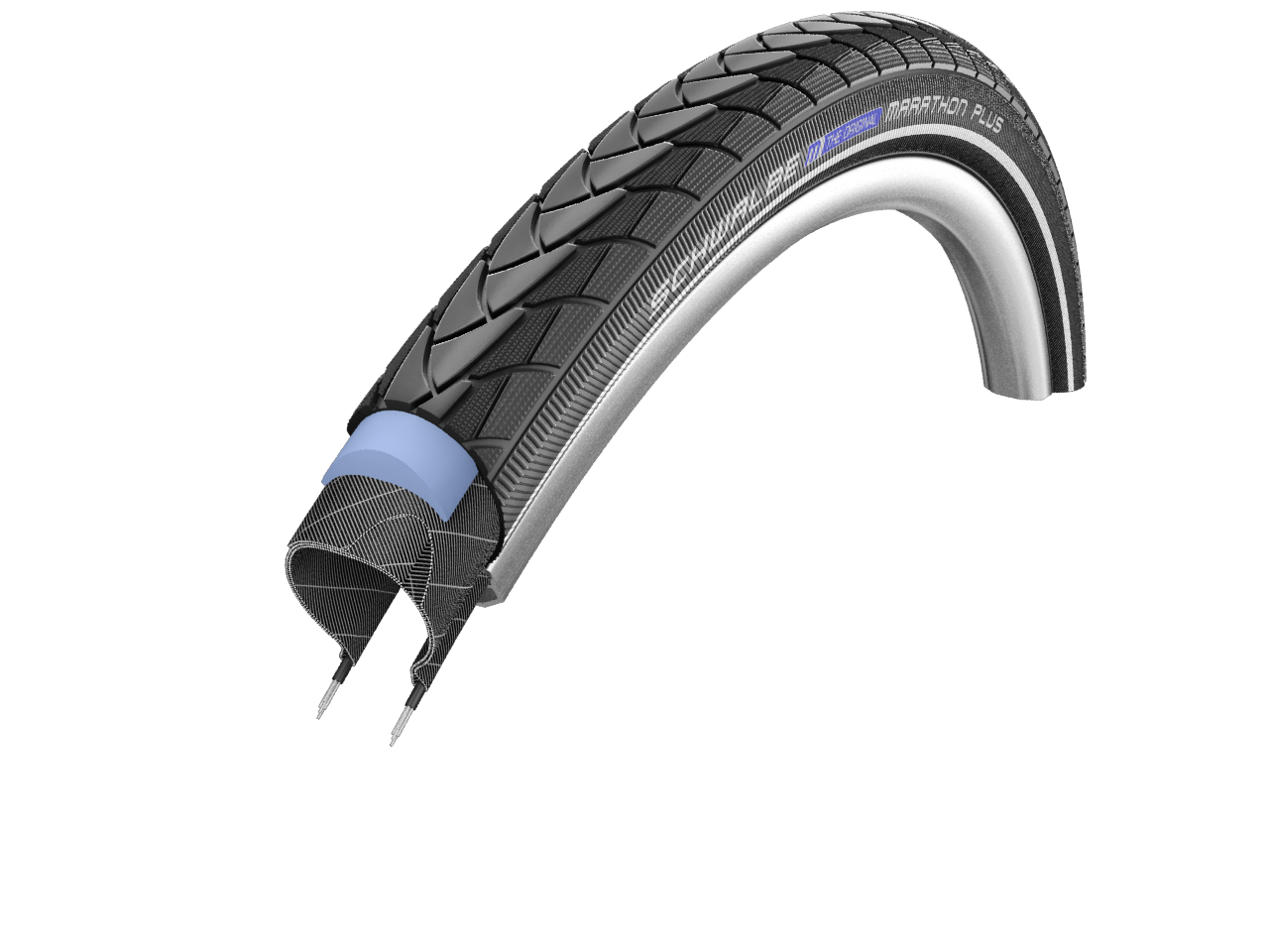 Фото Покришка Schwalbe Marathon Plus 28×1.75 (47-622) 67TPI 1100g reflex