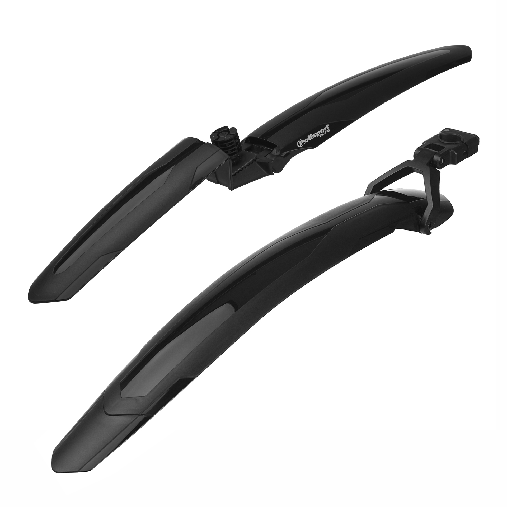 Фото Комплект крыльев POLISPORT Mud Pro 26"/27.5"/29" MTB черный