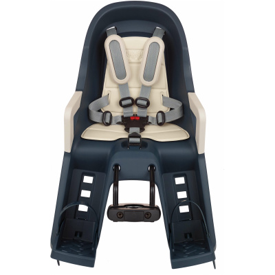 фото - Дитяче крісло переднє POLISPORT Guppy Mini FHT на рульову трубу. 9-15 кг. синє