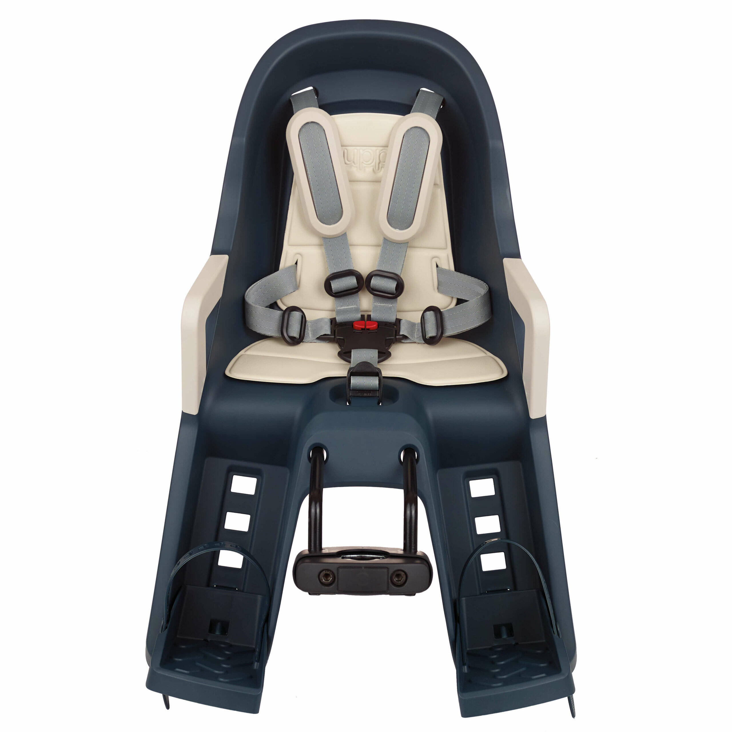 Детское кресло переднее POLISPORT Guppy Mini+ FHT на рулевую трубу. 9-15 кг. синее